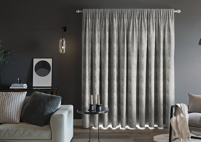 Kiryu, Pearl Grey - Made to Measure Curtains - Image 7